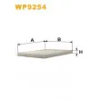 Filtre, air de l'habitacle WIX FILTERS WP9254 - Visuel 1