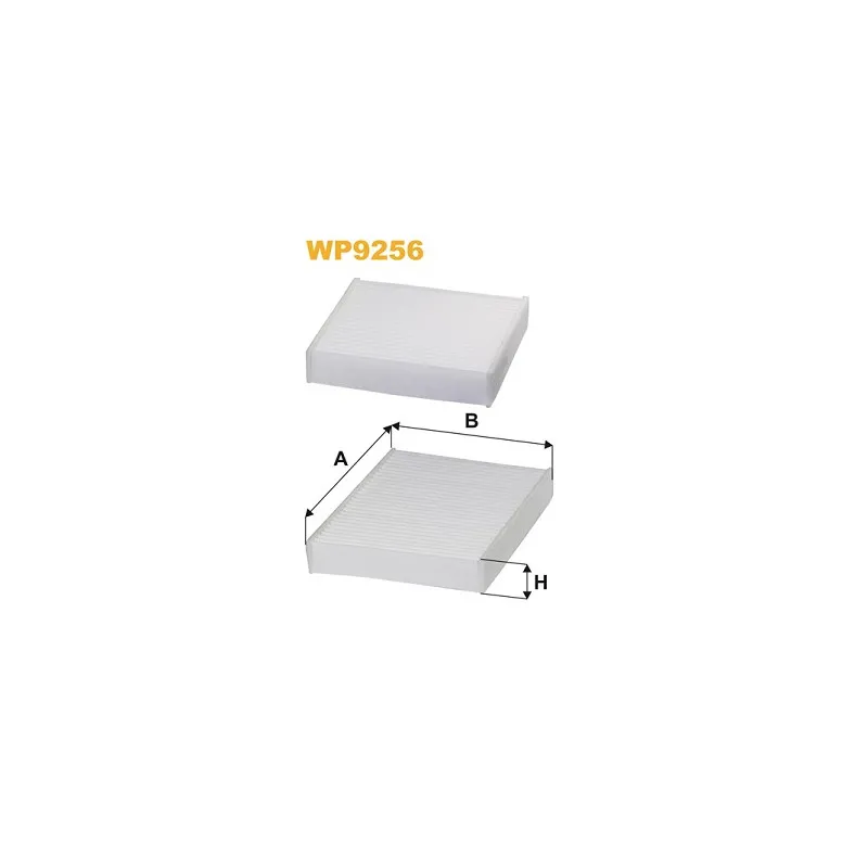 Filtre, air de l'habitacle WIX FILTERS WP9256