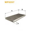 Filtre, air de l'habitacle WIX FILTERS WP9267 - Visuel 2