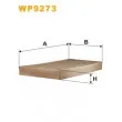 Filtre, air de l'habitacle WIX FILTERS WP9273 - Visuel 1