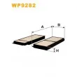 Filtre, air de l'habitacle WIX FILTERS WP9282 - Visuel 1