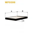 Filtre, air de l'habitacle WIX FILTERS WP9286 - Visuel 1
