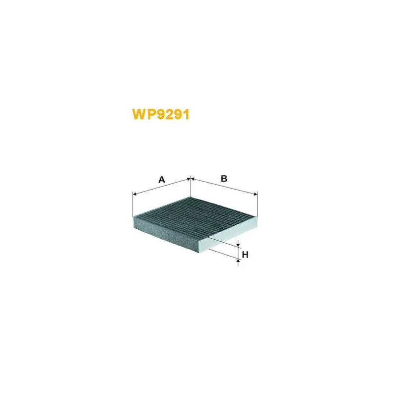Filtre, air de l'habitacle WIX FILTERS WP9291
