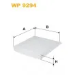 Filtre, air de l'habitacle WIX FILTERS WP9294 - Visuel 2