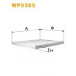 Filtre, air de l'habitacle WIX FILTERS WP9300 - Visuel 1