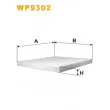 Filtre, air de l'habitacle WIX FILTERS WP9302 - Visuel 1