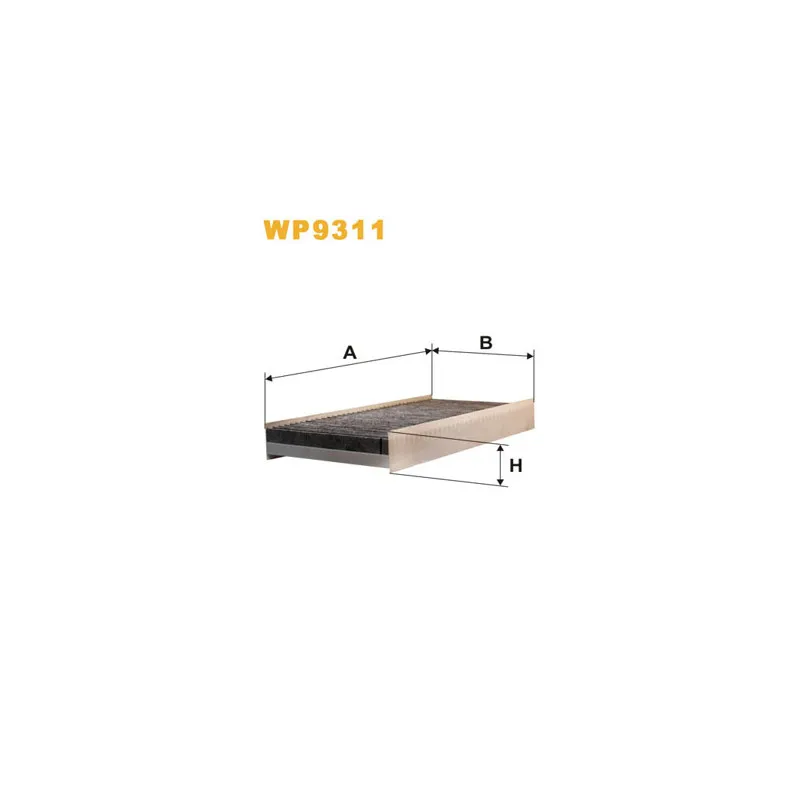 Filtre, air de l'habitacle WIX FILTERS WP9311