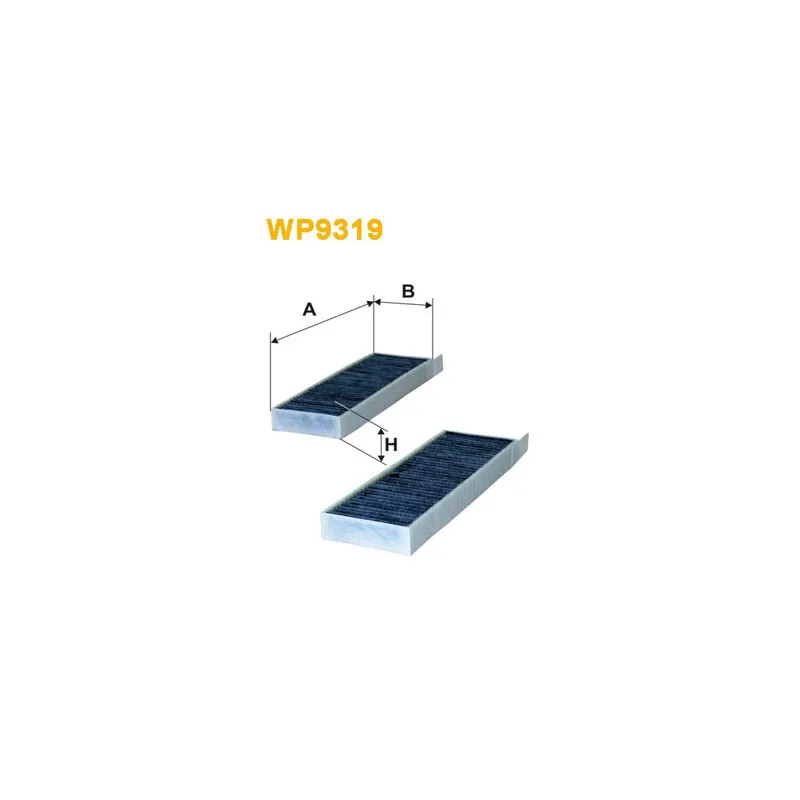 Filtre, air de l'habitacle WIX FILTERS WP9319