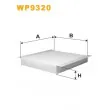 Filtre, air de l'habitacle WIX FILTERS WP9320 - Visuel 2