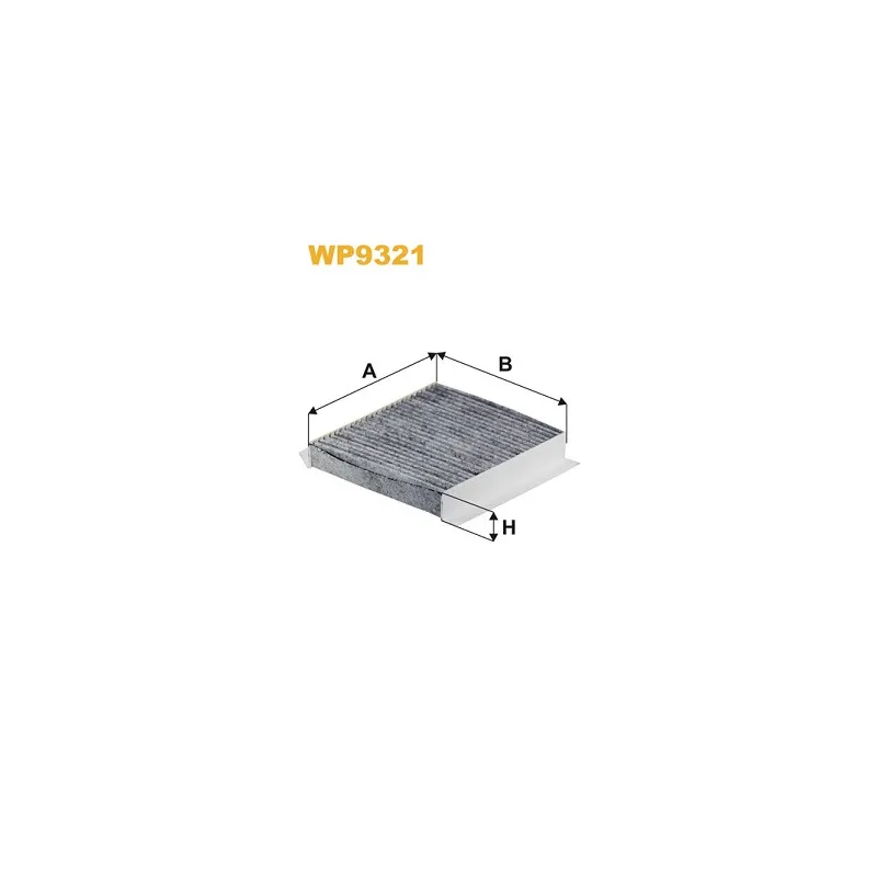 Filtre, air de l'habitacle WIX FILTERS WP9321