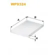 Filtre, air de l'habitacle WIX FILTERS WP9324 - Visuel 1