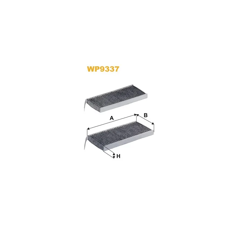 Filtre, air de l'habitacle WIX FILTERS WP9337