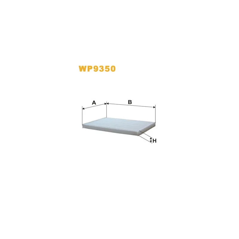Filtre, air de l'habitacle WIX FILTERS WP9350