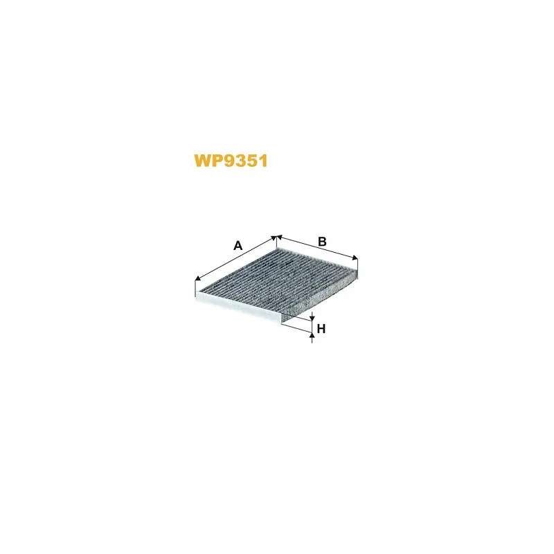 Filtre, air de l'habitacle WIX FILTERS WP9351