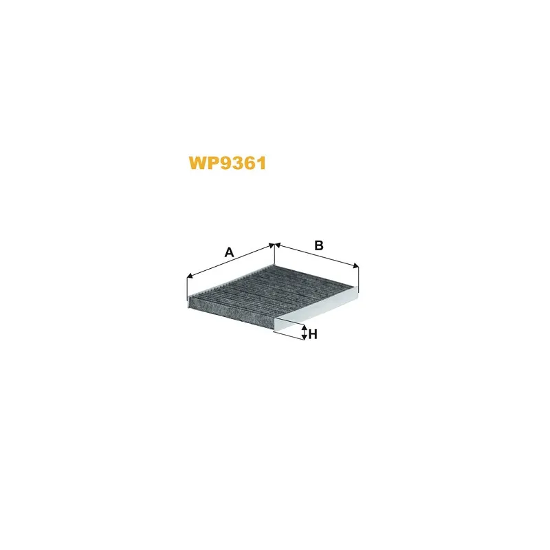 Filtre, air de l'habitacle WIX FILTERS WP9361
