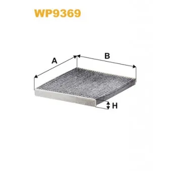 Filtre, air de l'habitacle WIX FILTERS WP9369