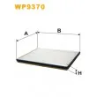 Filtre, air de l'habitacle WIX FILTERS WP9370 - Visuel 2