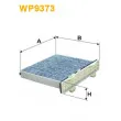 Filtre, air de l'habitacle WIX FILTERS WP9373 - Visuel 1
