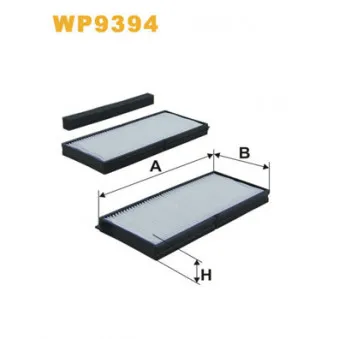 Filtre, air de l'habitacle WIX FILTERS WP9394
