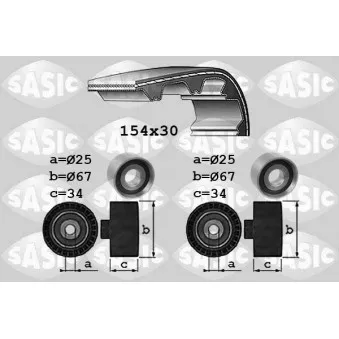 Kit de distribution SASIC 1750037