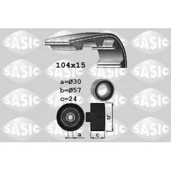 Kit de distribution SASIC 1756032