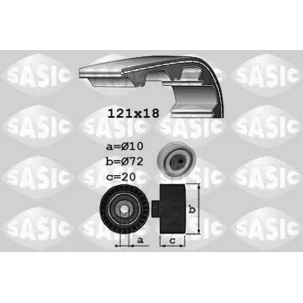 Kit de distribution SASIC 1756039