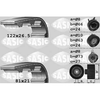 Kit de distribution SASIC 1756040