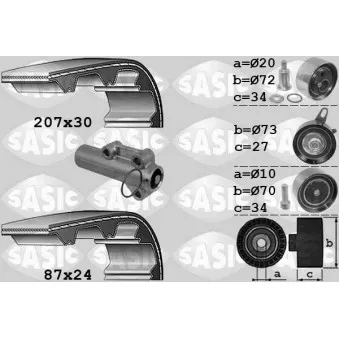 Kit de distribution SASIC 1756048