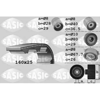 Kit de distribution SASIC 1756059
