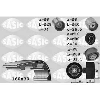 Kit de distribution SASIC 1756070