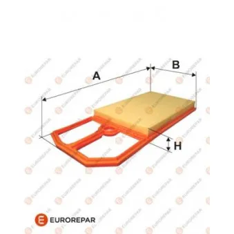 Filtre à air EUROREPAR 1611158080