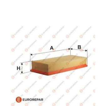 Filtre à air EUROREPAR 1611158480