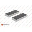 Filtre, air de l'habitacle EUROREPAR 1612920480 - Visuel 1