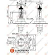 Ampoule, projecteur longue portée EUROREPAR 1616431180 - Visuel 1