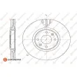 Jeu de 2 disques de frein avant EUROREPAR 1618859580 - Visuel 1