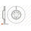 Jeu de 2 disques de frein avant EUROREPAR 1618865180 - Visuel 1