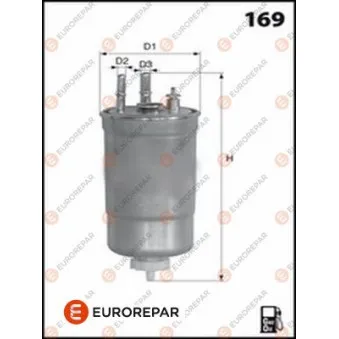 Filtre à carburant EUROREPAR 1643627380