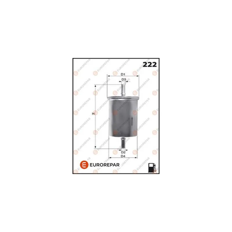 Filtre à carburant EUROREPAR E145086