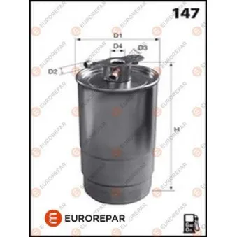 Filtre à carburant EUROREPAR E148166