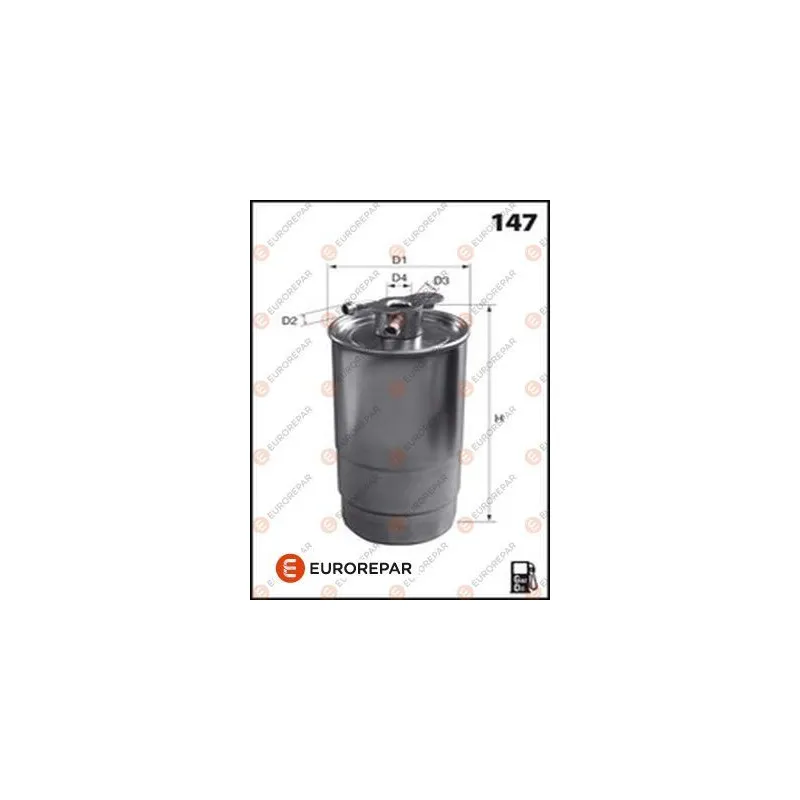 Filtre à carburant EUROREPAR E148166