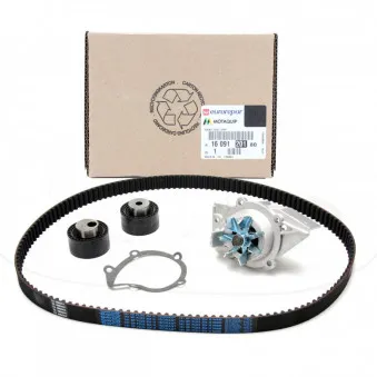 Pompe à eau + kit de courroie de distribution EUROREPAR 1609120180