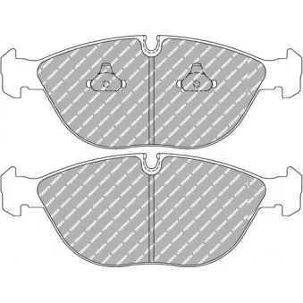 Jeu de 4 plaquettes de frein avant FERODO RACING FCP1001H