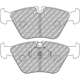 Jeu de 4 plaquettes de frein avant FERODO RACING FCP1073H
