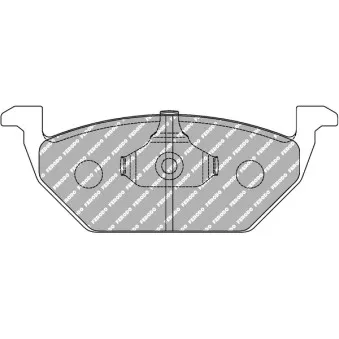 Jeu de 4 plaquettes de frein avant FERODO RACING FCP1094R