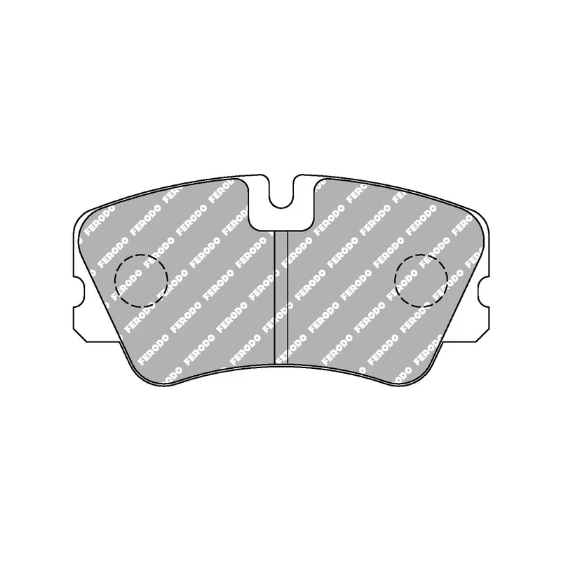 Jeu de 4 plaquettes de frein avant FERODO RACING FCP1133H