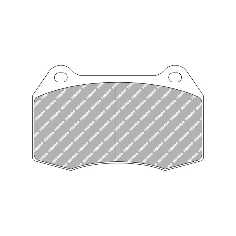 Jeu de 4 plaquettes de frein avant FERODO RACING FCP1298W
