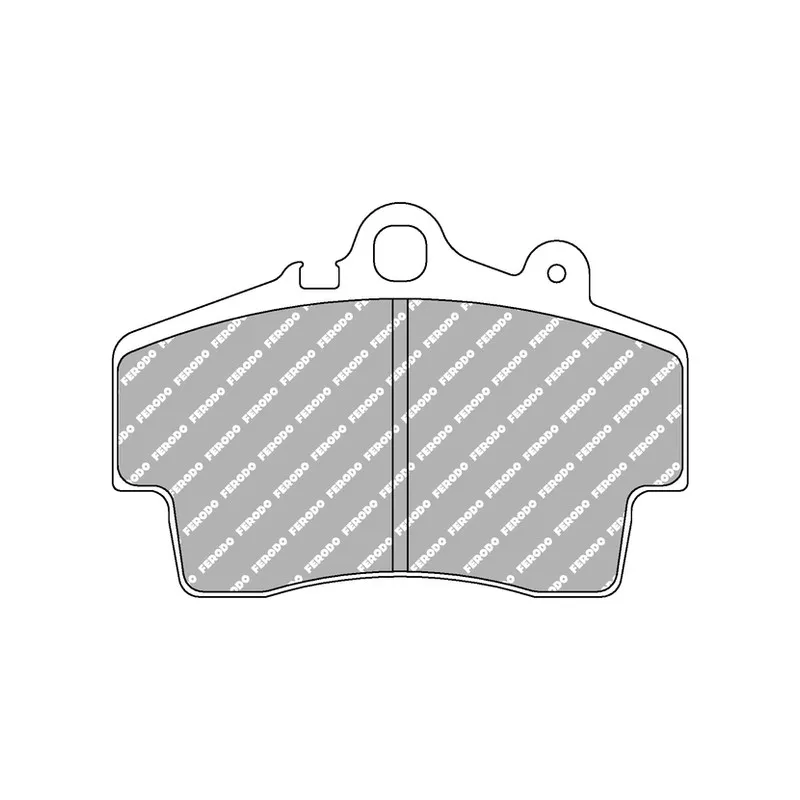Jeu de 4 plaquettes de frein avant FERODO RACING FCP1307W