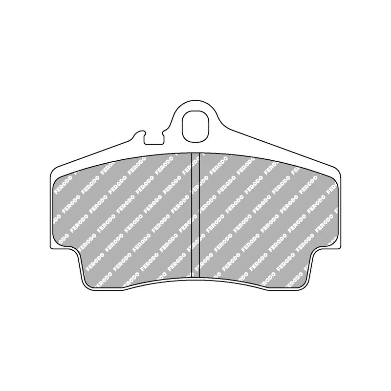 Jeu de 4 plaquettes de frein arrière FERODO RACING FCP1308W