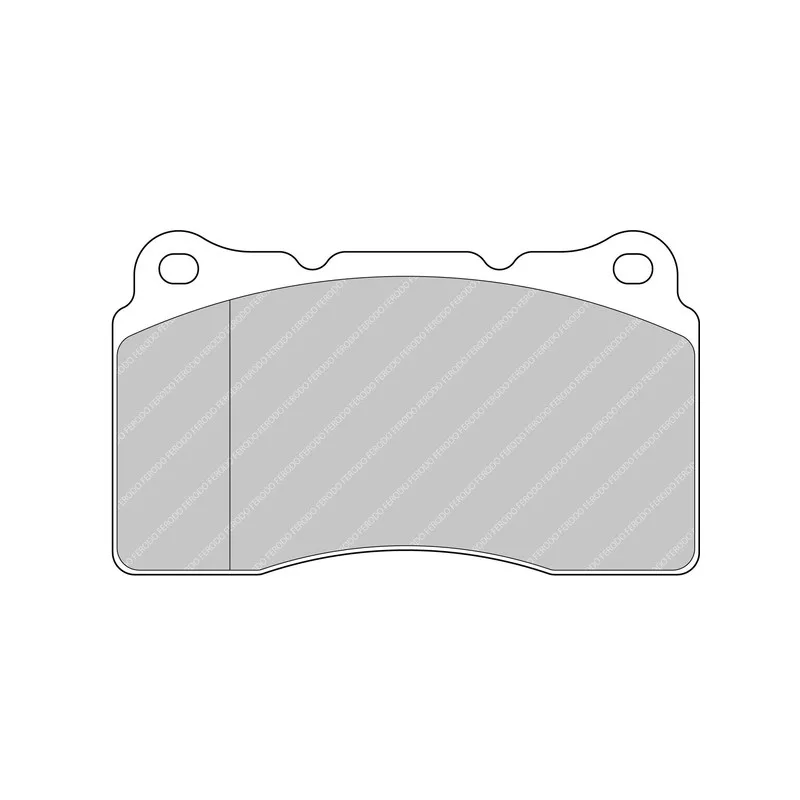 Jeu de 4 plaquettes de frein avant FERODO RACING FCP1334Z