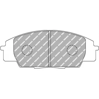 Jeu de 4 plaquettes de frein avant FERODO RACING FCP1444R